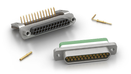 Souriau microCOMP, micro-D, D-sub, rectangular connectors, lightweight, for motorsport
