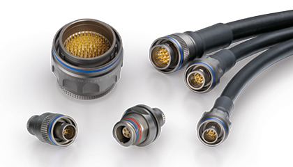 Lemo M-Series Screw Coupling / Threaded Circular Connectors for Motorsport High-Vibration applications