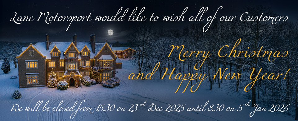 Lane Motorsport Christmas closure info 2025