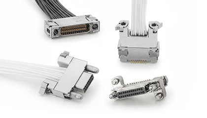 Nano-D Fast-Locking Connectors