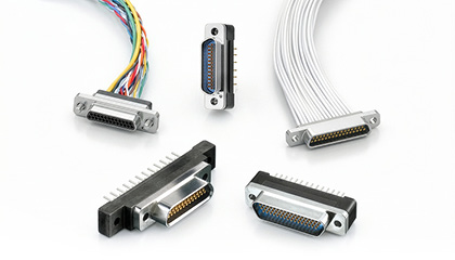 Micro-D 1.27mm pitch Connectors